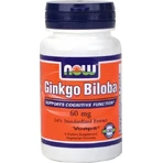 Now Foods Ginkgo Biloba 60 gélules végétales