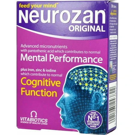 Vitabiotics Neurozan Original geheugensupplement 30 tabs