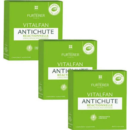 Rene Furterer Vitalfan Antichute Antichute Reactionnelle Nahrungsergänzungsmittel Spezial 90 Kapseln