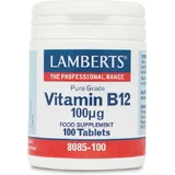 Lamberts Vitamin B12 Vitamin for Nerve Health 100mcg 100 Tablets