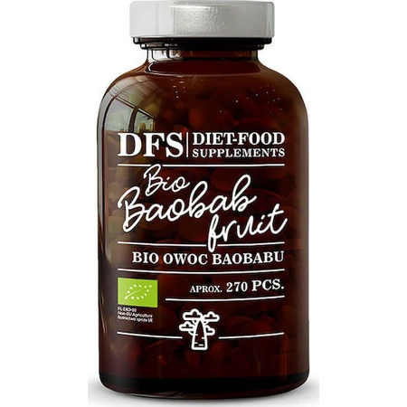 Dieetvoeding Bio Baobab 500mg 270 caps