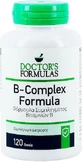 Doctor's Formulas B-Complex Vitamin Formula for Energy, Immune & Nervous System Strengthening 120 Tablets