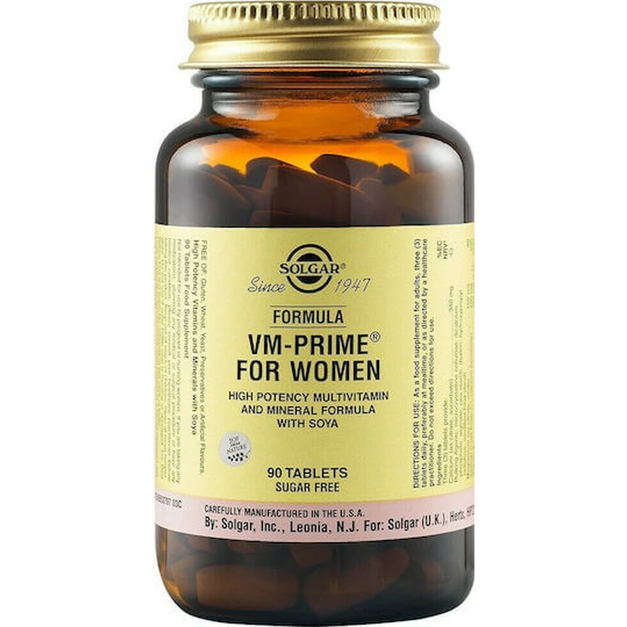 Solgar VM-Prime For Women Menopause Supplement 90 tabs