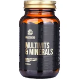 Grassberg Multivits & Minerals Multivitamin for Strengthening Immune System, Hair & Skin 60 caps