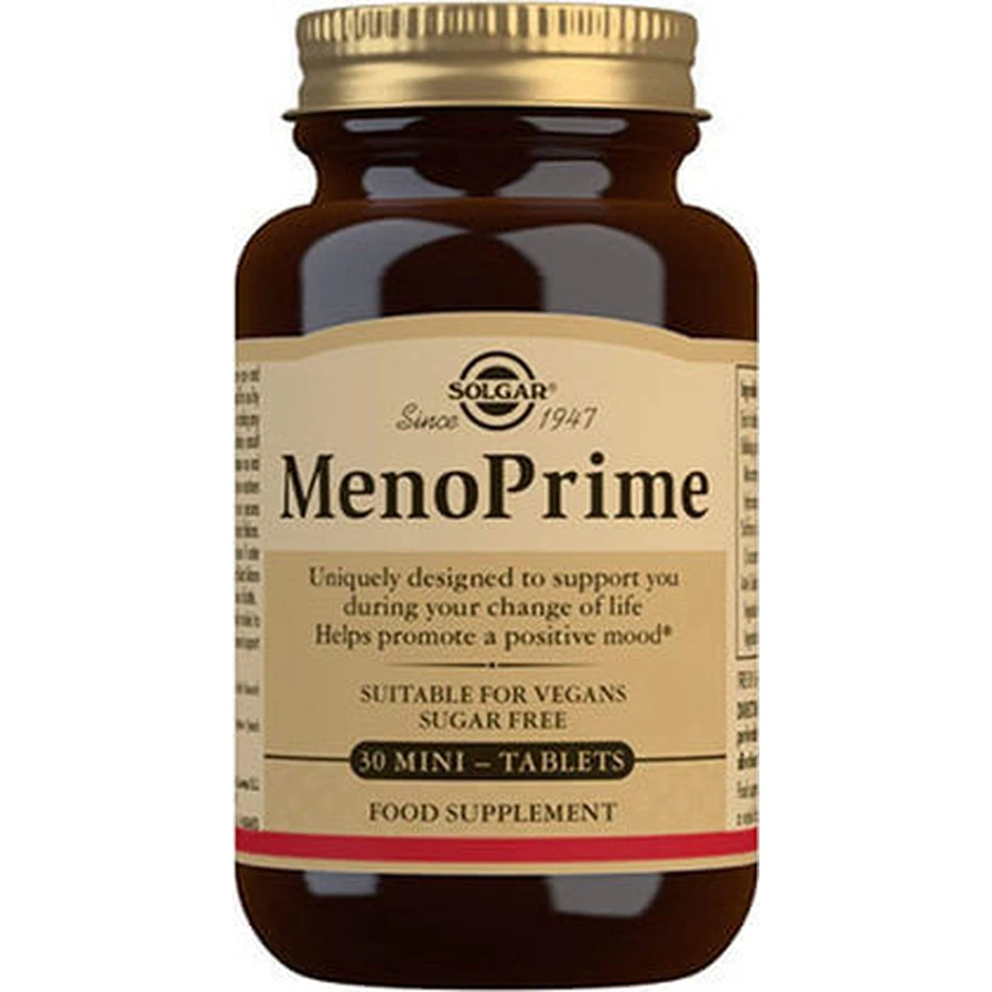 Solgar MenoPrime Menopause Supplement 30 tabs