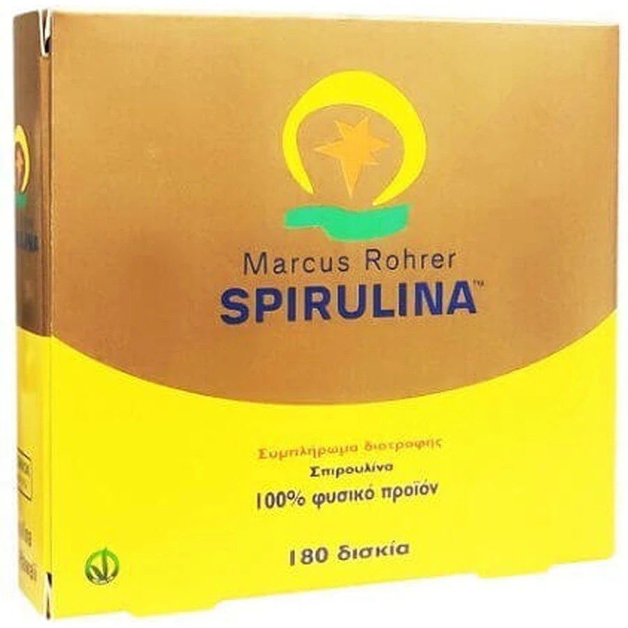 Marcus Rohrer Spirulina Navulling 180 bestanden