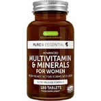 iGennus Multivitamine & Mineralen voor Vrouwen Energie Multivitamine 180 Tabletten