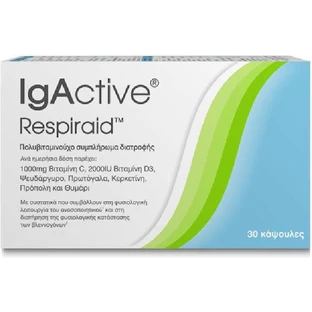 IgActive Respiraid Immune Boosting Supplement 30 caps