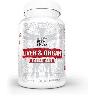 Rich Piana 5% Nutrition Liver And Organ Defender Lever- en Orgaanverdediger Speciaal Dieetsupplement 270 caps