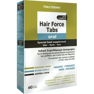 Frezyderm Hair Force Tabs Oral Food Supplement Special 60 tabs