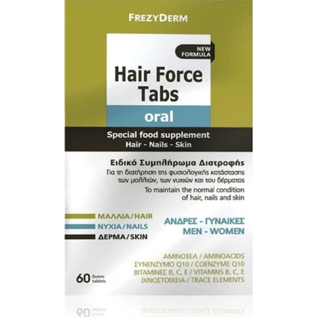 Frezyderm Hair Force Tabs Oral Food Supplement Special 60 tabs