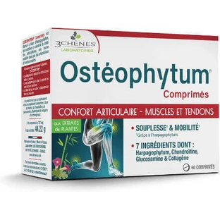3C Pharma Osteophytum Supplément pour la santé des articulations et des os 60 gélules