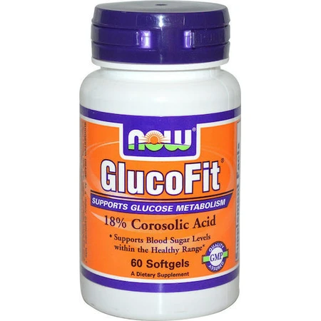 Now Foods Glucofit Complemento Alimenticio Especial 60 cápsulas blandas