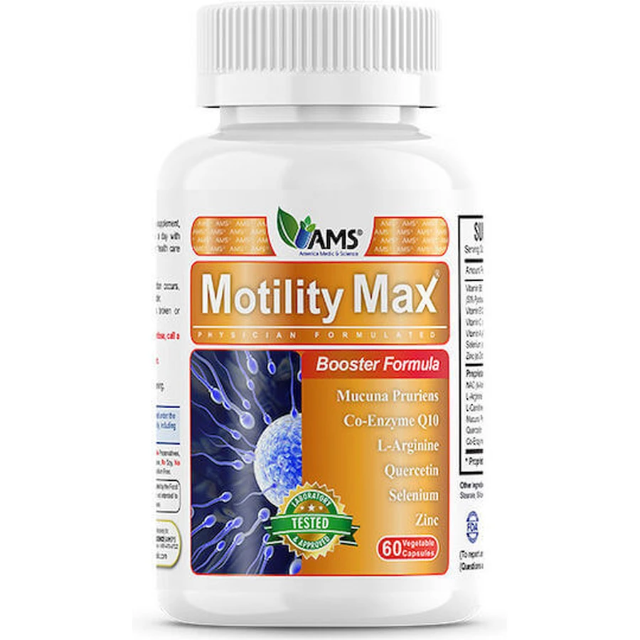 AMS Motility Max Speciaal Dieetsupplement 60 caps