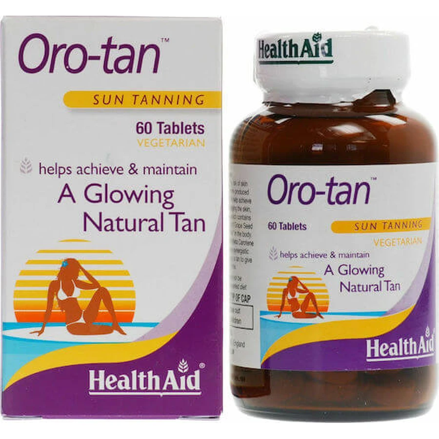 Health Aid Oro-Tan Suplemento Dietético Especial 60 comp.