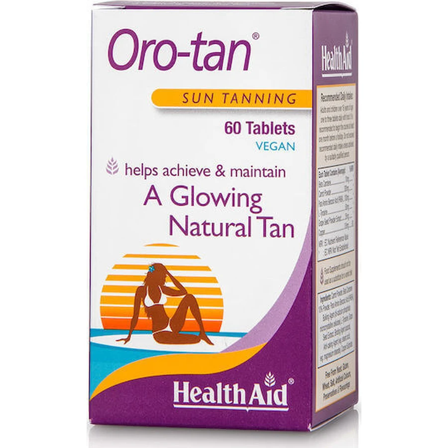 Health Aid Oro-Tan Suplemento Dietético Especial 60 comp.