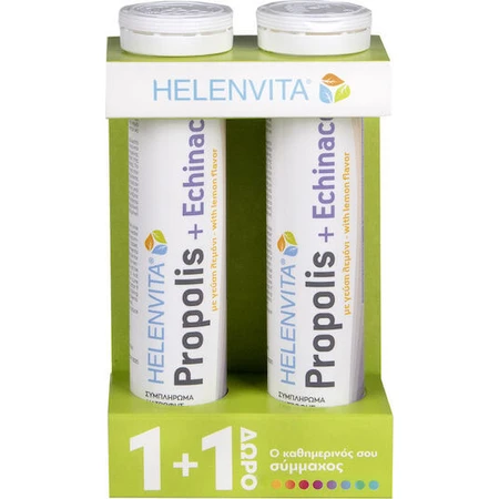 Helenvita Propolis & Echinacea Immunsystem Stärkung Supplement 40 Tabs eff Zitrone