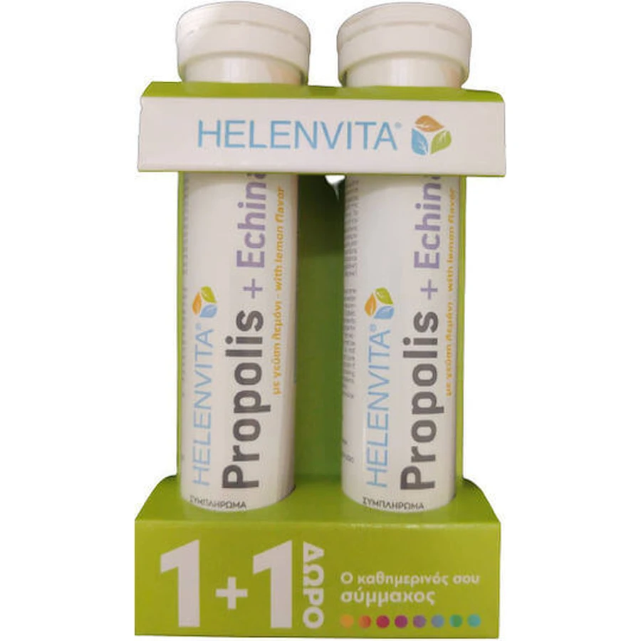 Helenvita Propolis & Echinacea Immunsystem Stärkung Supplement 40 Tabs eff Zitrone