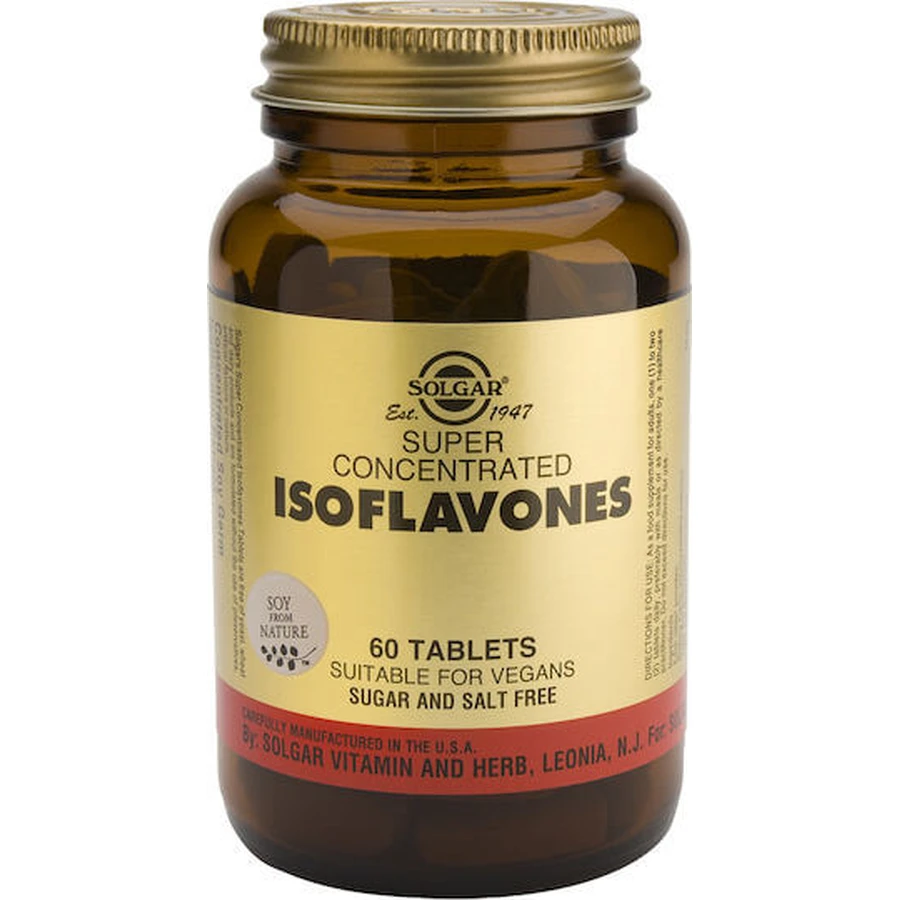 Solgar Isoflavonas Suplemento para la Menopausia 60 comp.