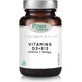 Power Of Nature Platinum Range Vitaminen D3 & B12 Multivitamine voor Versterking Immuunsysteem & Eiergezondheid 2,5iu 1000mg Energie 30 caps