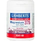 Lamberts Magnesium 100% NRV 375mg 60 tablets