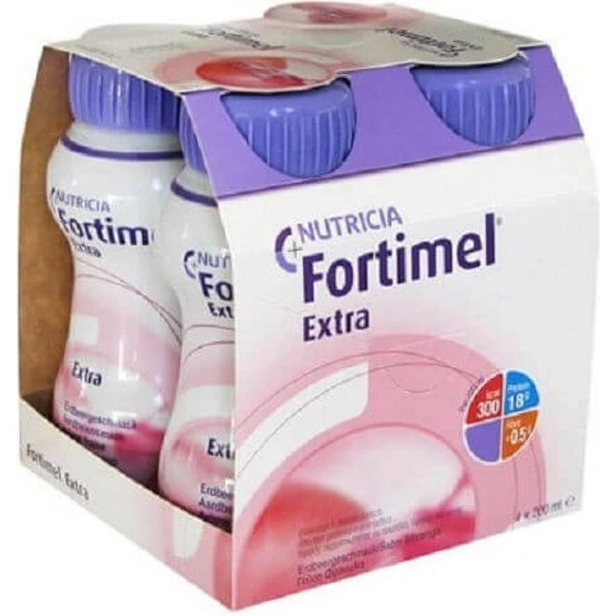 Nutricia Fortimel Extra Special Dietary Supplement 200ml Fraise