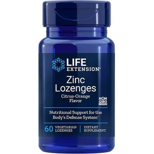 Life Extension Comprimidos de Zinc 24mg 60 Piezas Naranja Cítrica