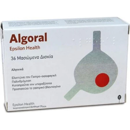 Epsilon Health Algoral Speciaal Dieetsupplement 36 kauwtabletten