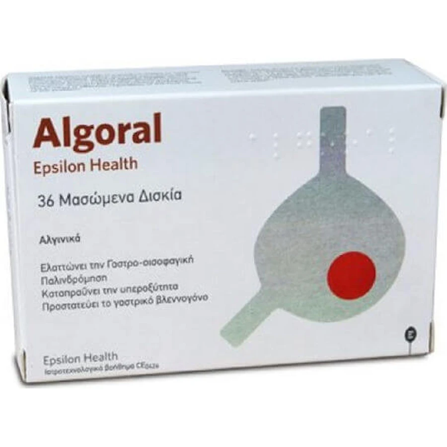 Epsilon Health Algoral Speciaal Dieetsupplement 36 kauwtabletten
