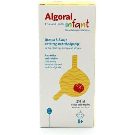 Algoral Speciaal Dieetsupplement voor zuigelingen 210ml Lemon Cola, , Epsilon Health