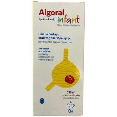 Algoral Speciaal Dieetsupplement voor zuigelingen 210ml Lemon Cola, , Epsilon Health