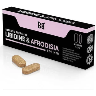 Blackbull By Spartan Libidine & Aphrodisia Intense Pleasure Her 4 Comprimés