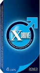 Xdrive Dietary supplement for men that enhances sexual performance Testosterone Boosting Supplement 4 veget capsules