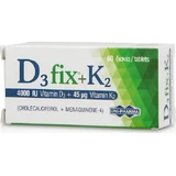 D3 Fix + K2 vitamins for strengthening the immune system & bone health, 60 tablets, Uni-Pharma