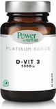 Power Health Platinum Range D-Vit 3 Vitamin for Immune Support & Egg Health 5000iu 60 Tablets