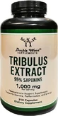 Double Wood Tribulus Extract 1000mg Libido &amp; Testosterone Boosting Supplement 210 caps