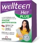Vitabiotics Wellteen Her Plus Suplemento para la Memoria 28 cápsulas 28 cápsulas blandas
