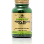 Solgar Ginkgo Biloba Blatt-Extrakt 60 vegetarische Kapseln 60 Tabs