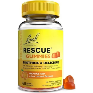 Bach Rescue Night Sleep Supplement 60 Jelly Candies Orange