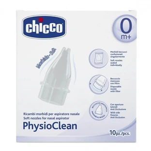 Recambio aspirador nasal, Physioclean, Chicco