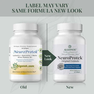 Algonot NeuroProtek Supplément Mémoire 60 softgels