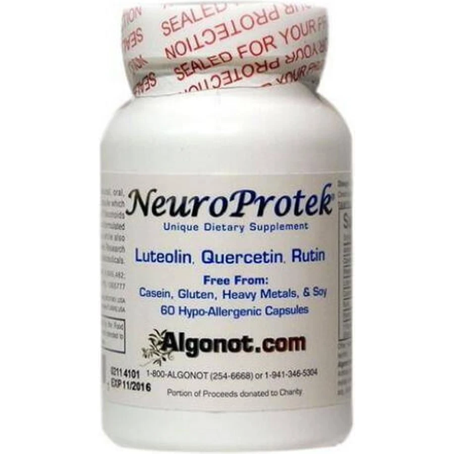 Algonot NeuroProtek Supplément Mémoire 60 softgels