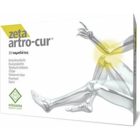 Erbozeta Zeta Artro-Cur Suplemento para la Salud Articular y Ósea 30 comp.