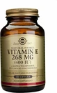 Solgar Vitamine E voor huid & antioxidantwerking 400iu 268mg 100 softgels