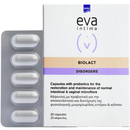 InterMed Eva Intima Biolact Intima Biolact Trastornos Complemento Alimenticio Especial 20 cáps.