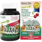 Nature's Plus Animal Parade-Cherry Multivitamin for Energy & Immune System Strengthening Cherry 90 chewable tablets