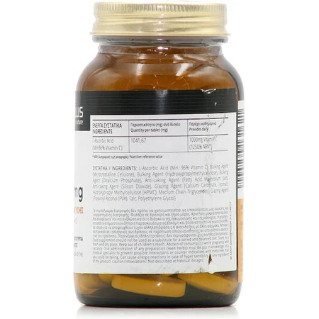 Inoplus Vit C 1000mg Slow Release (60 tabletten) - Ondersteuning immuunsysteem