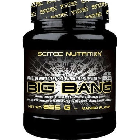 Scitec Nutrition Big Bang Suplemento Pre-Entrenamiento 825gr Mango