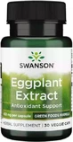 Swanson Eggplant Extract 450mg 30 capsules veget Green