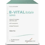 Pharmaline B-Vital Complejo vitamínico total para reforzar la energía, el sistema inmunitario y el sistema nervioso 20 comprimidos eff